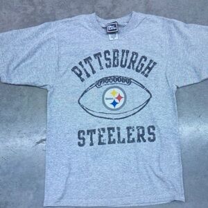 Pro Player Pittsburgh Steelers Heather Gray Tee